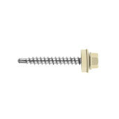 Кровельный саморез по дереву Daxmer 4,8x35 RAL 9001 (250 шт) сверло №1