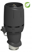 Вентилятор с шумопоглотителем Vilpe Flow ECo200P/500 Чёрный
