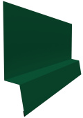 Планка начальная для фальца Grand Line с покрытием Drap TX 0,45 мм RAL 6005
