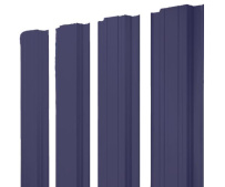 Штакетник Grand Line Прямоугольный с покрытием Полиэстер 0,45 мм RAL 5002