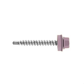 Кровельный саморез по дереву Daxmer 4,8x35 RAL 4009 (250 шт) сверло №1