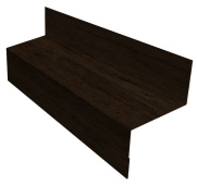 Отлив межэтажный 45 Grand Line с покрытием Print Premium 0,45 мм Antique Wood