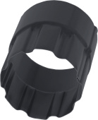Соединитель трубы Grand Line 125/90 Matte PU 90 мм RAL 7024
