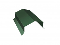 Парапетная крышка угольная 200 мм с покрытием GreenCoat Pural 0.5 мм