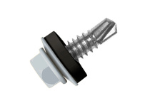 Кровельный саморез по металлу Daxmer 5,5x32 RAL 7004 (250 шт) сверло №3