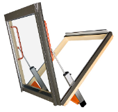 Мансардное окно Fakro FSP P1 134x98