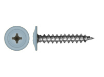 Саморез с прессшайбой по дереву 4,2x25 RAL 7004 (500 шт)