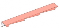 Торцевая планка левая Decra Stratos
