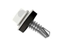 Кровельный саморез по металлу Daxmer 5,5x19 RAL 9010 (250 шт) сверло №3