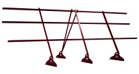 Кровельное ограждение Grand Line RAL 3003, 1200 мм x 3 м