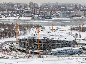 Новая ледовая арена в Новосибирске