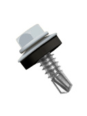 Кровельный саморез по металлу Daxmer 5,5x25 RAL 7004 (250 шт) сверло №3
