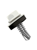 Кровельный саморез по металлу Daxmer 5,5x25 RAL 9010 (250 шт) сверло №3