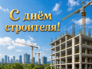 Поздравления с Днём строителя 2026