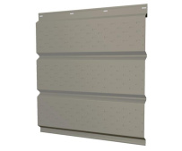 Металлический софит с полной перфорацией Grand Line с покрытием GreenCoat Pural Matt 0,5 мм RR 21
