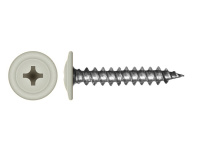 Саморез с прессшайбой по дереву 4,2x25 RAL 9002 (500 шт)