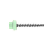 Кровельный саморез по дереву Daxmer 4,8x50 RAL 6019 (150 шт) сверло №1