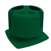 Основание для шахты Krovent Base-VT 270x270 мм с колпаком Hupcap 270 Зелёный