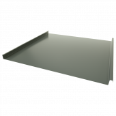 Двойной стоячий фальц Grand Line RAL 7024 с покрытием Atlas 0.5 мм
