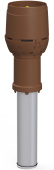 Вентиляционный выход Vilpe Flow 125C/ИЗ/400 Коричневый
