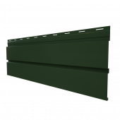 Металлический сайдинг Grand Line Квадро брус RR 11 с покрытием GreenCoat Pural 0.5 мм