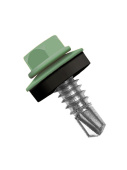 Кровельный саморез по металлу Daxmer 5,5x25 RAL 6017 (250 шт) сверло №3