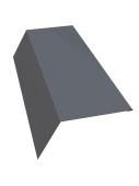 Карнизная планка 100x65 Grand Line с покрытием Satin 0,5 мм RAL 7024
