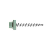 Кровельный саморез по дереву Daxmer 4,8x70 RAL 7004 (100 шт) сверло №1