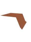 Планка капельник 100x55 Grand Line с покрытием Drap 0,45 мм RAL 8004