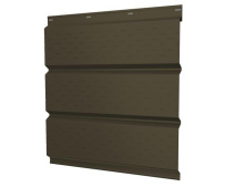 Металлический софит с полной перфорацией Grand Line с покрытием GreenCoat Pural Matt 0,5 мм RR 33