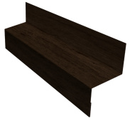 Отлив межэтажный 35 Grand Line с покрытием Print Elite двусторонний 0,45 мм Antique Wood