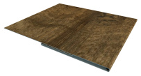Планка финишная 48x25 Grand Line с покрытием Print Elite 0,45 мм Antique Wood TwinColor