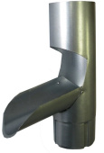 Отвод для сбора воды Vegastyle 90 мм Оцинкованный (Zn)