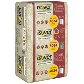 Минеральная вата Isover Тёплые стены Стронг 100 мм