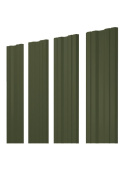 Штакетник Grand Line Twin с покрытием GreenCoat Pural Matt 0,5 мм RR 11
