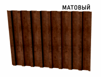 Профнастил С20-1100 (A,B) с покрытием Print Elite 0.45 мм Antique wood (под дерево)