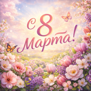 Поздравления с 8 марта 2026