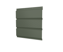 Металлический софит с центральной перфорацией Grand Line с покрытием GreenCoat Pural Matt 0,5 мм RR 11