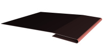 Планка начальная Grand Line с покрытием Drap TwinColor 0,45 мм RAL 8017
