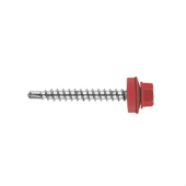 Кровельный саморез по дереву Daxmer 4,8x35 RAL 3020 (250 шт) сверло №1