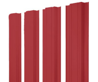 Штакетник Grand Line Прямоугольный с покрытием Полиэстер 0,45 мм RAL 3003