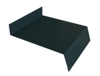 Отлив простой 100 Grand Line с покрытием Satin Matt TX 0,5 мм RAL 7016