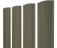 Штакетник Grand Line Круглый с покрытием Полиэстер 0,45 мм RAL 7024