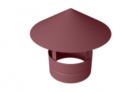 Дымник на трубу круглый 120 мм с покрытием Atlas 0.5 мм