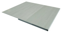 Планка финишная 48x25 Grand Line с покрытием Print Elite 0,45 мм Milky Wood TwinColor