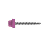 Кровельный саморез по дереву Daxmer 4,8x50 RAL 4007 (150 шт) сверло №1