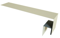 Планка околооконная сложная Блок-Хаус new 200x50x27 Grand Line с покрытием Satin 0,5 мм RAL 1015