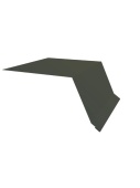 Планка капельник 100x55 Grand Line с покрытием Drap 0,45 мм RAL 7016