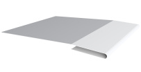 Планка начальная Grand Line с покрытием Drap TX 0,45 мм RAL 9003