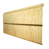 Металлический сайдинг Grand Line ЭкоБрус Golden Wood с покрытием Colority Print РФ 0.45 мм